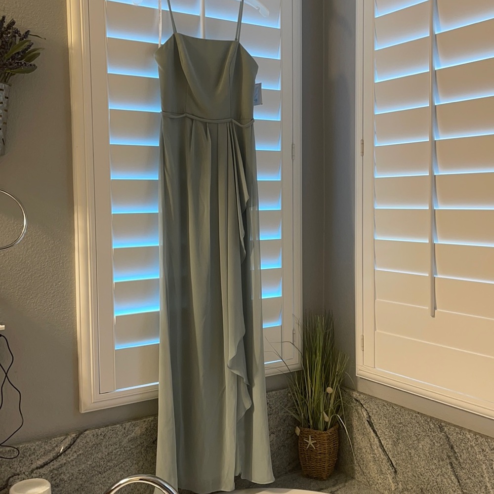 Light green fancy dress